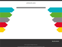 Tablet Screenshot of picbank.asia